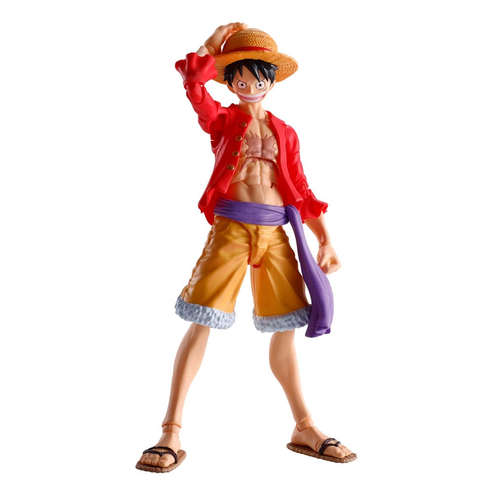 One Piece S.H. Figuarts Action Figure Monkey D. Luffy The Raid on