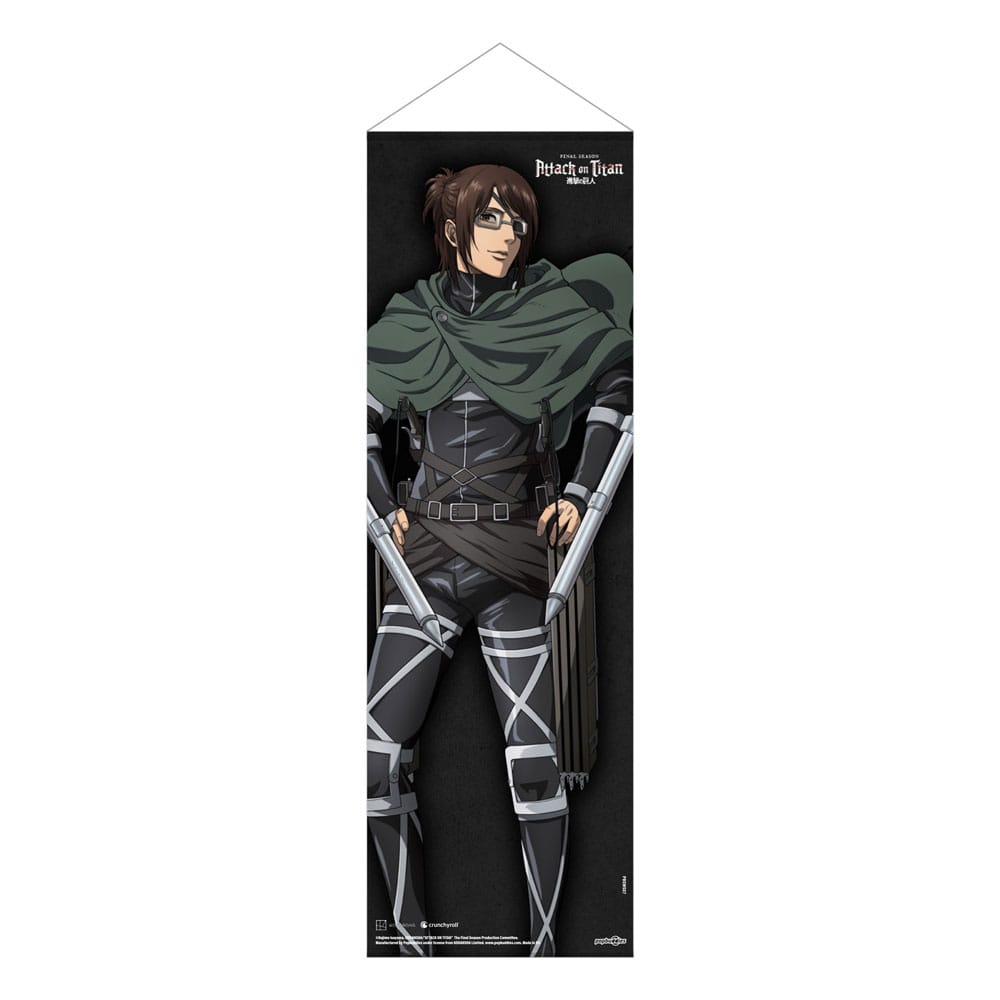 Attack on Titan: The Final Season Slim Wallscroll Hange Zoë 30 x 90