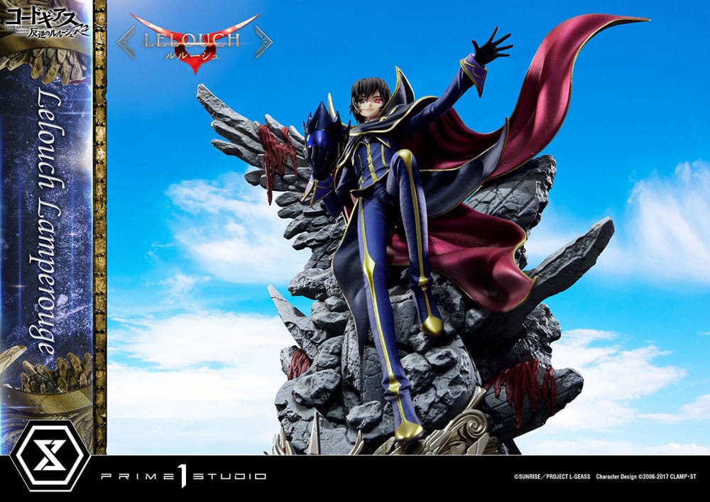Code Geass: Lelouch of the Rebellion Concept Masterline Series statuette 1/6 Lelouch Lamperouge 44 cm Code Geass: Lelouch of the Rebellion Concept Masterline Series statuette 1/6 Lelouch Lamperouge 44 cm 3
