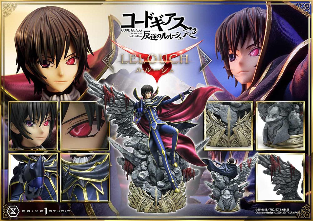 Code Geass: Lelouch of the Rebellion Concept Masterline Series statuette 1/6 Lelouch Lamperouge 44 cm Code Geass: Lelouch of the Rebellion Concept Masterline Series statuette 1/6 Lelouch Lamperouge 44 cm 4