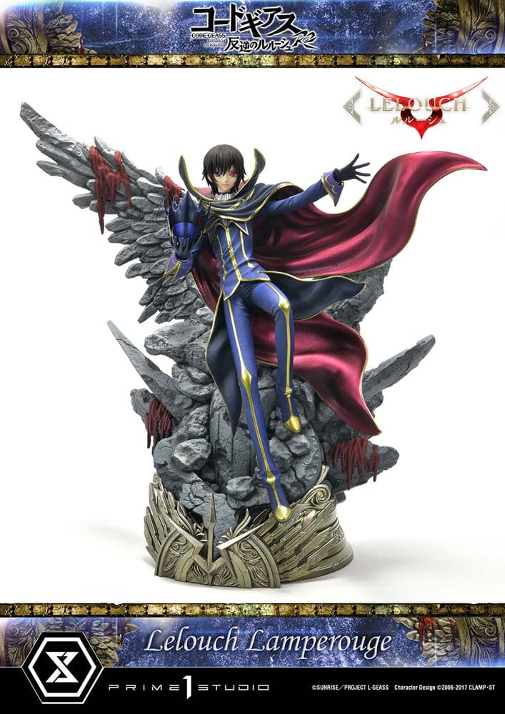 Code Geass: Lelouch of the Rebellion Concept Masterline Series statuette 1/6 Lelouch Lamperouge 44 cm Code Geass: Lelouch of the Rebellion Concept Masterline Series statuette 1/6 Lelouch Lamperouge 44 cm 7