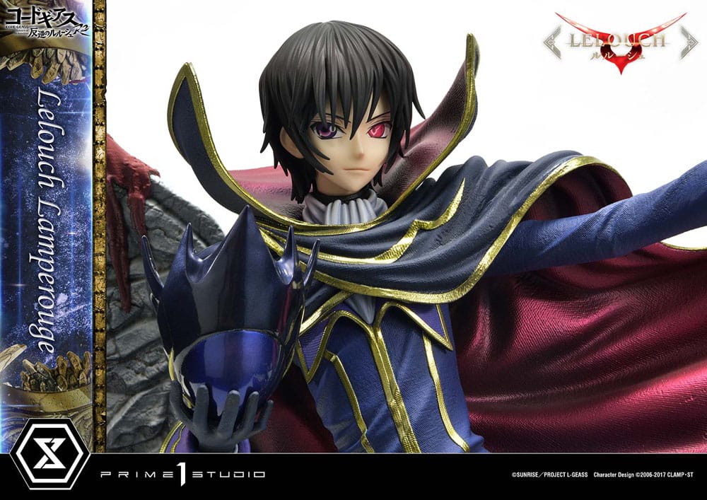Code Geass: Lelouch of the Rebellion Concept Masterline Series statuette 1/6 Lelouch Lamperouge 44 cm Code Geass: Lelouch of the Rebellion Concept Masterline Series statuette 1/6 Lelouch Lamperouge 44 cm 9