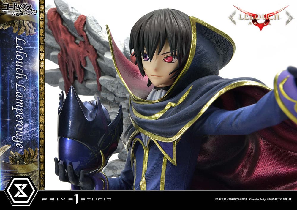 Code Geass: Lelouch of the Rebellion Concept Masterline Series statuette 1/6 Lelouch Lamperouge 44 cm Code Geass: Lelouch of the Rebellion Concept Masterline Series statuette 1/6 Lelouch Lamperouge 44 cm 10