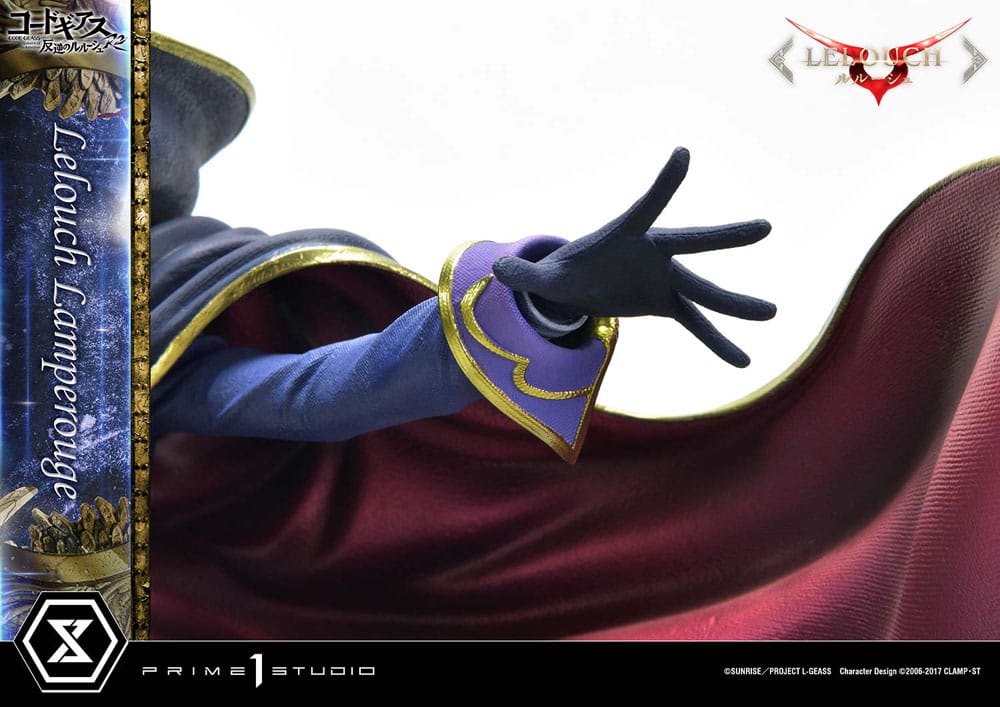 Code Geass: Lelouch of the Rebellion Concept Masterline Series statuette 1/6 Lelouch Lamperouge 44 cm Code Geass: Lelouch of the Rebellion Concept Masterline Series statuette 1/6 Lelouch Lamperouge 44 cm 11