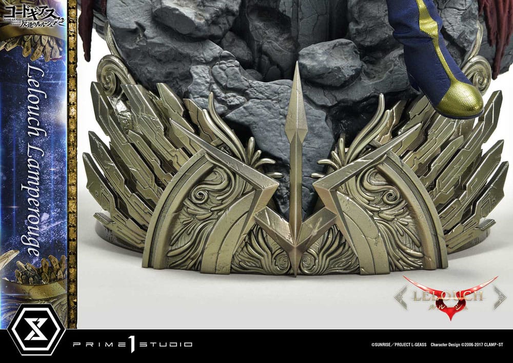 Code Geass: Lelouch of the Rebellion Concept Masterline Series statuette 1/6 Lelouch Lamperouge 44 cm Code Geass: Lelouch of the Rebellion Concept Masterline Series statuette 1/6 Lelouch Lamperouge 44 cm 12