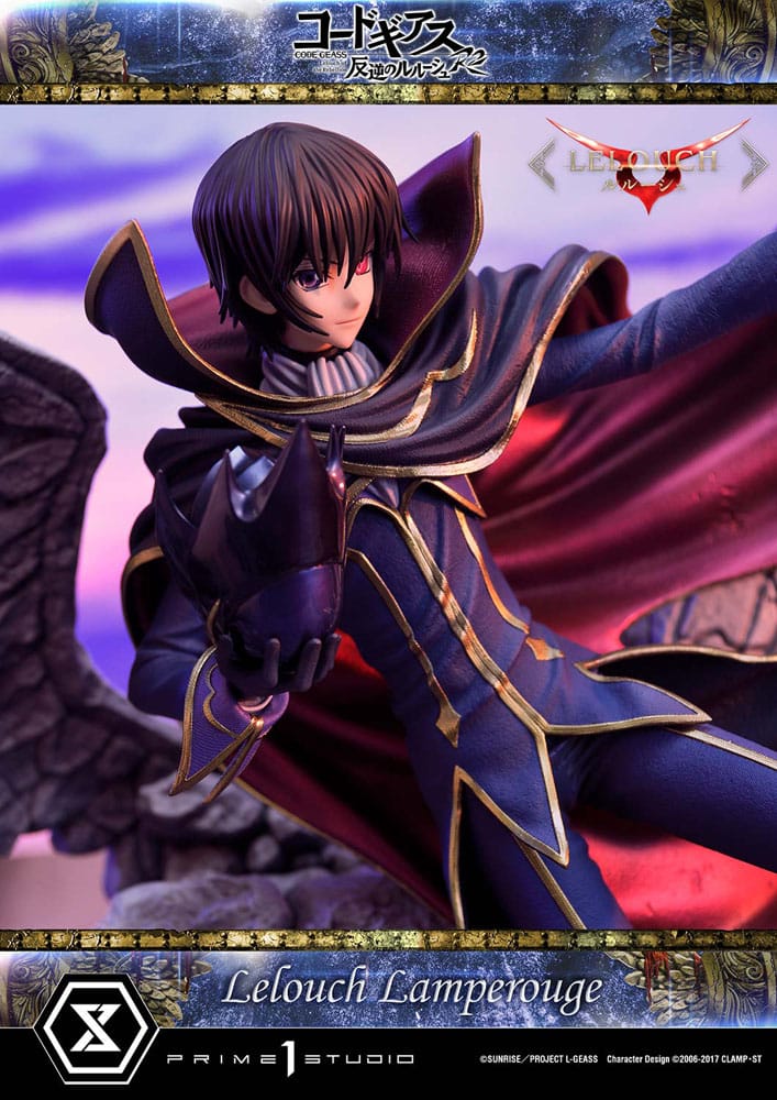 Code Geass: Lelouch of the Rebellion Concept Masterline Series statuette 1/6 Lelouch Lamperouge 44 cm Code Geass: Lelouch of the Rebellion Concept Masterline Series statuette 1/6 Lelouch Lamperouge 44 cm 14