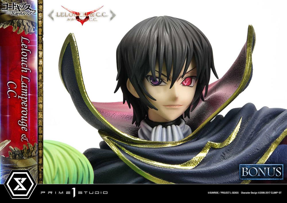 Code Geass: Lelouch of the Rebellion Concept Masterline Series Statue 1/6 Lelouch Lamperouge & C.C. 44 cm Code Geass: Lelouch of the Rebellion Concept Masterline Series Statue 1/6 Lelouch Lamperouge & C.C. 44 cm 3