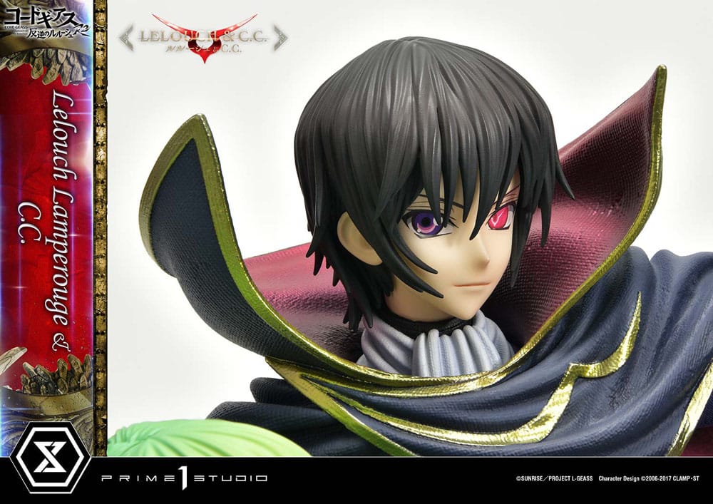 Code Geass: Lelouch of the Rebellion Concept Masterline Series Statue 1/6 Lelouch Lamperouge & C.C. 44 cm Code Geass: Lelouch of the Rebellion Concept Masterline Series Statue 1/6 Lelouch Lamperouge & C.C. 44 cm 9