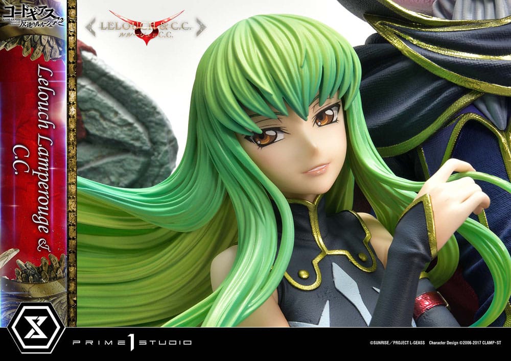Code Geass: Lelouch of the Rebellion Concept Masterline Series Statue 1/6 Lelouch Lamperouge & C.C. 44 cm Code Geass: Lelouch of the Rebellion Concept Masterline Series Statue 1/6 Lelouch Lamperouge & C.C. 44 cm 10
