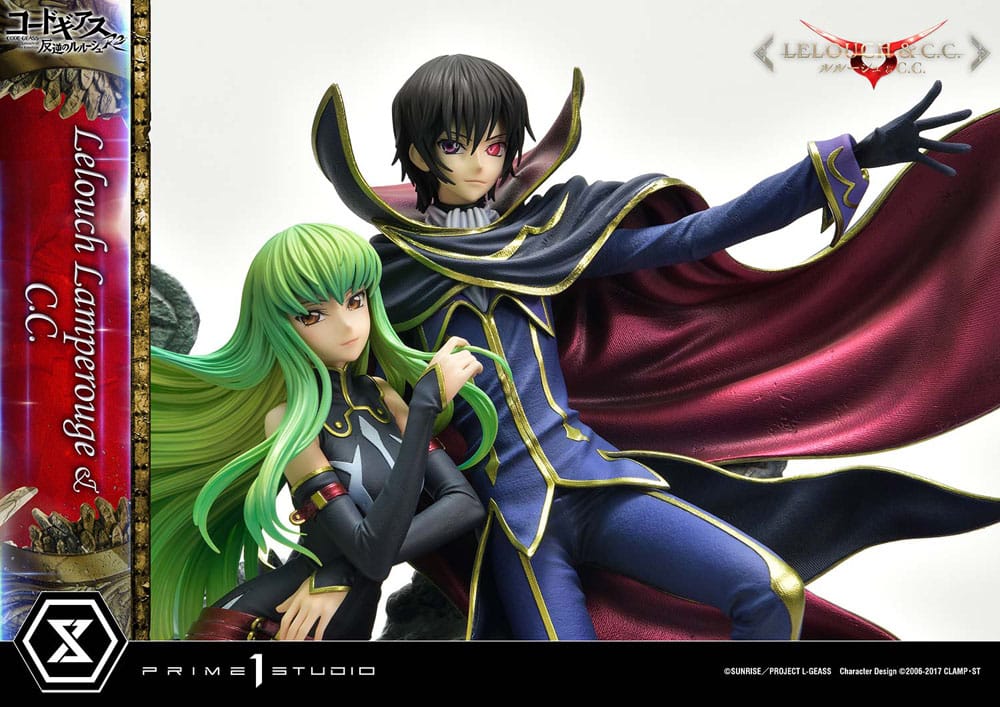 Code Geass: Lelouch of the Rebellion Concept Masterline Series Statue 1/6 Lelouch Lamperouge & C.C. 44 cm Code Geass: Lelouch of the Rebellion Concept Masterline Series Statue 1/6 Lelouch Lamperouge & C.C. 44 cm 11