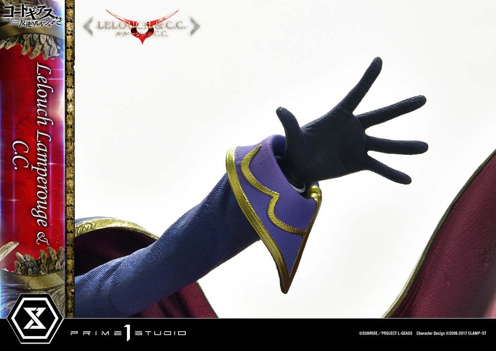 Code Geass: Lelouch of the Rebellion Concept Masterline Series Statue 1/6 Lelouch Lamperouge & C.C. 44 cm Code Geass: Lelouch of the Rebellion Concept Masterline Series Statue 1/6 Lelouch Lamperouge & C.C. 44 cm 12