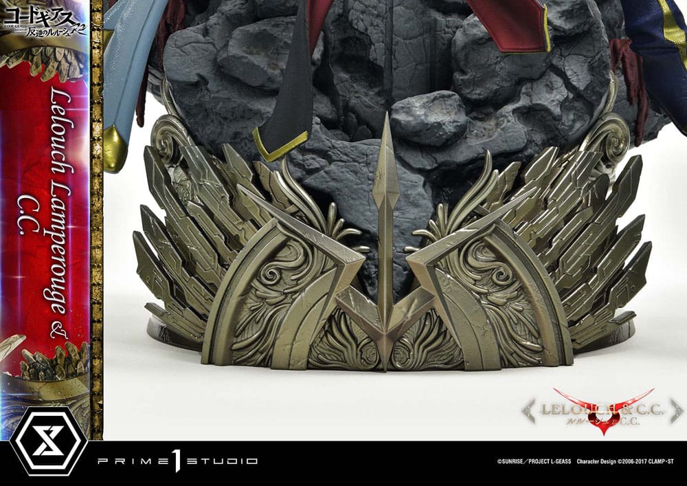 Code Geass: Lelouch of the Rebellion Concept Masterline Series Statue 1/6 Lelouch Lamperouge & C.C. 44 cm Code Geass: Lelouch of the Rebellion Concept Masterline Series Statue 1/6 Lelouch Lamperouge & C.C. 44 cm 13