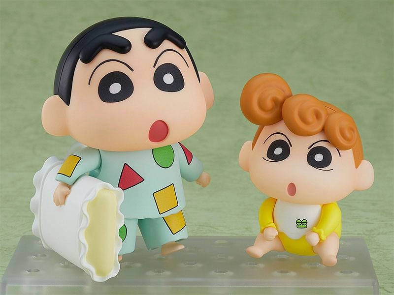 Crayon Shin-Chan Nendoroid Actionfigur Shinnosuke Nohara Pajama Ver. & Himawari 8 cm