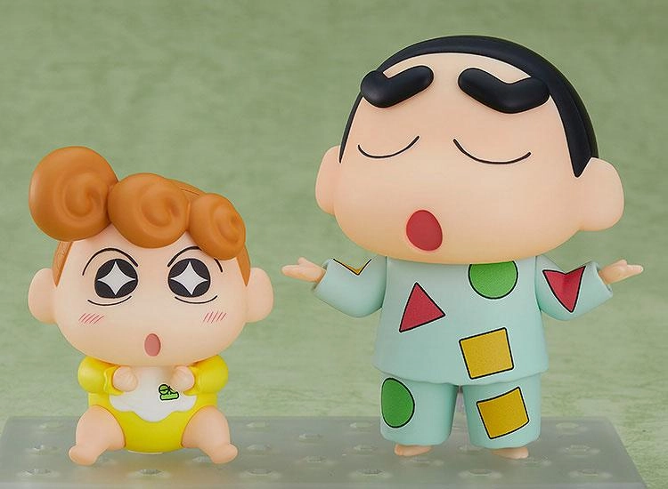 Crayon Shin-Chan Nendoroid Actionfigur Shinnosuke Nohara Pajama Ver. & Himawari 8 cm