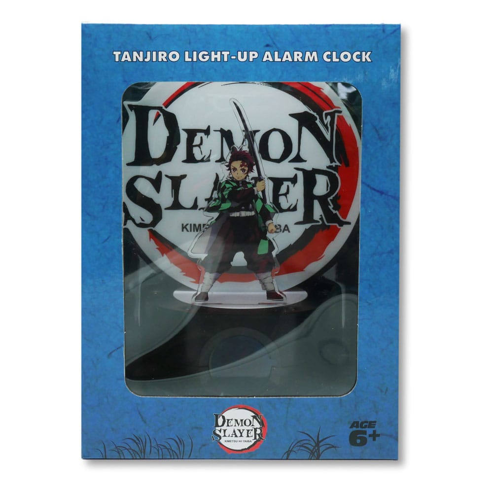 Demon Slayer: Kimetsu no Yaiba Alarm Clock with Light Tanjiro 21 cm