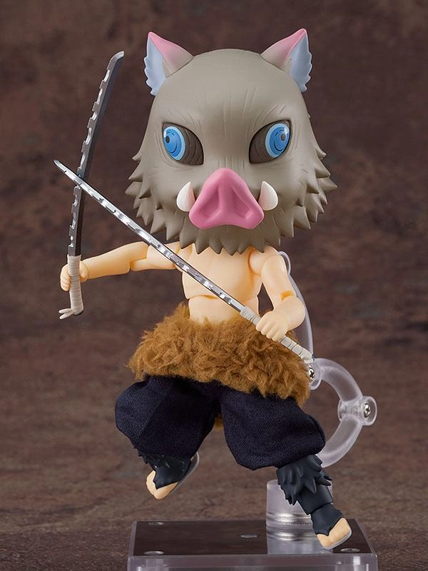 Demon Slayer: Kimetsu no Yaiba Nendoroid Doll Action Figure Inosuke Hashibira 14 cm