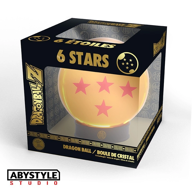 Dragon ball - 75 mm 6 star dragon ball + base LIMITED EDITION