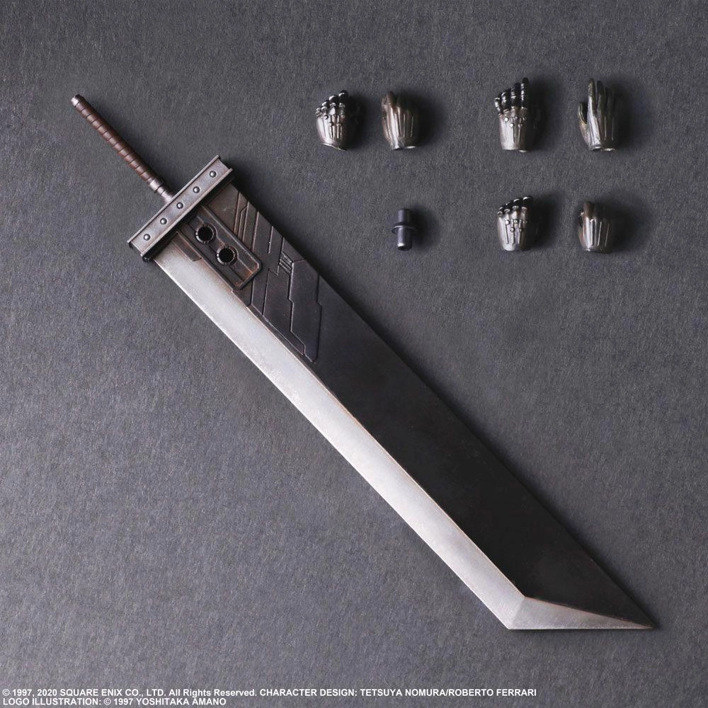 Final Fantasy VII Remake Play Arts Kai Actionfigur Cloud Strife Ver. 2 27 cm