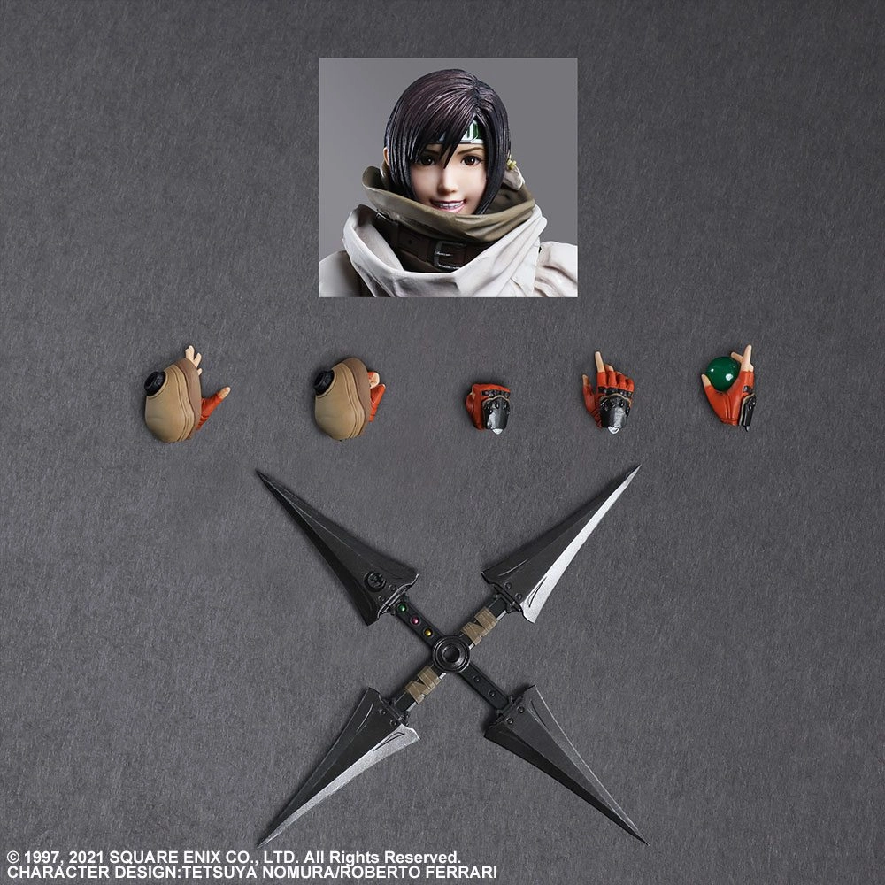 Final Fantasy VII Remake Play Arts Kai figurine Yuffie Kisaragi 26 cm