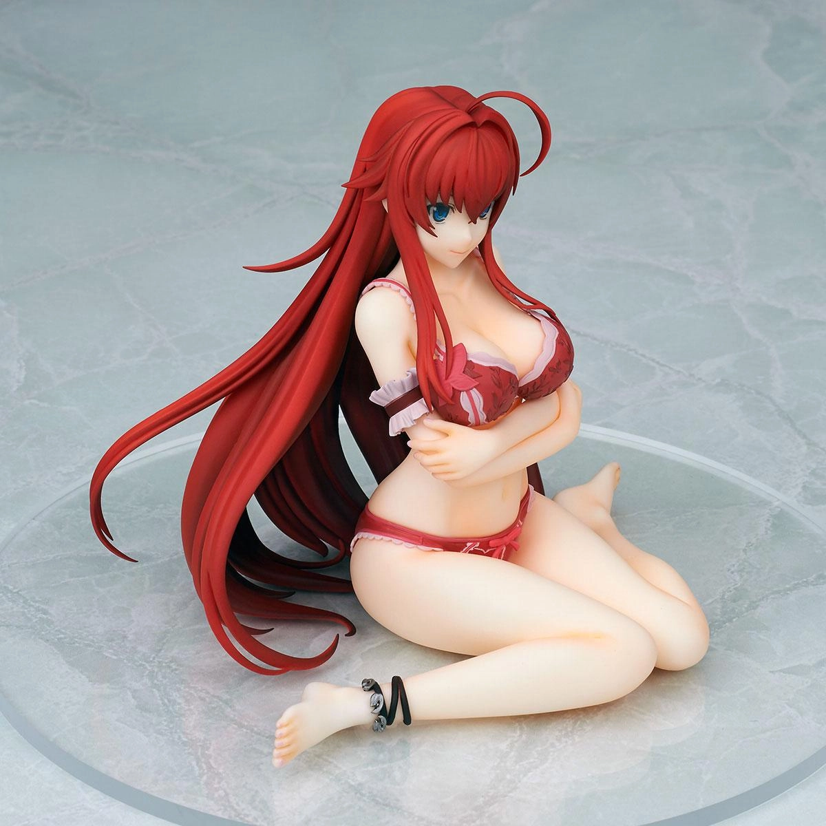 High School DxD HERO PVC Statue 1/7 Rias Gremory Lingerie Ver. 13 cm