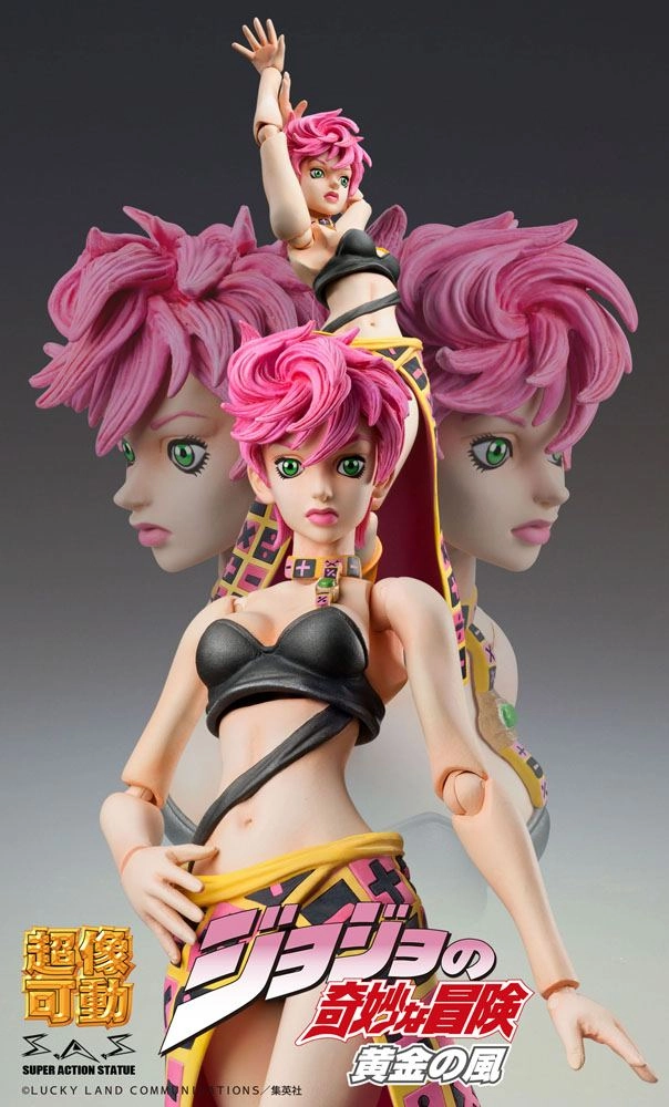 JoJo's Bizarre Adventure Part5 Super Action Action Figure Chozokado (Trish Una) 15 cm