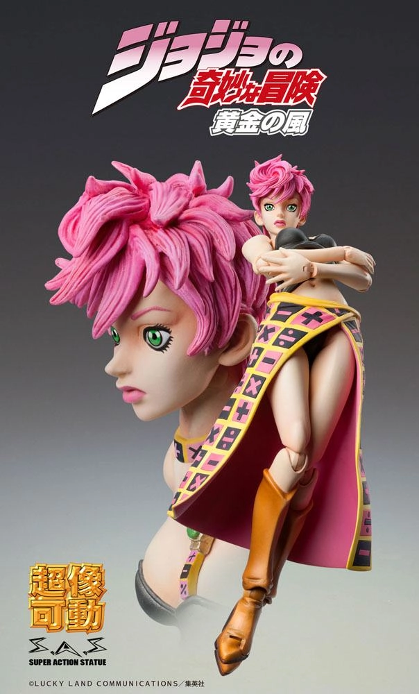 JoJo's Bizarre Adventure Part5 Super Action Action Figure Chozokado (Trish Una) 15 cm