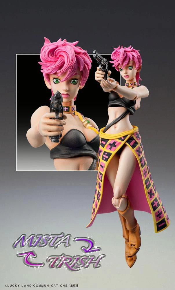 JoJo's Bizarre Adventure Part5 Super Action Action Figure Chozokado (Trish Una) 15 cm