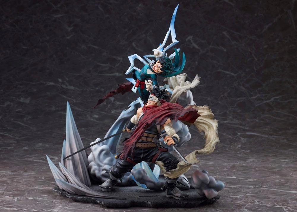 My Hero Academia PVC Statue Izuku Midoriya vs. Stain 30 cm