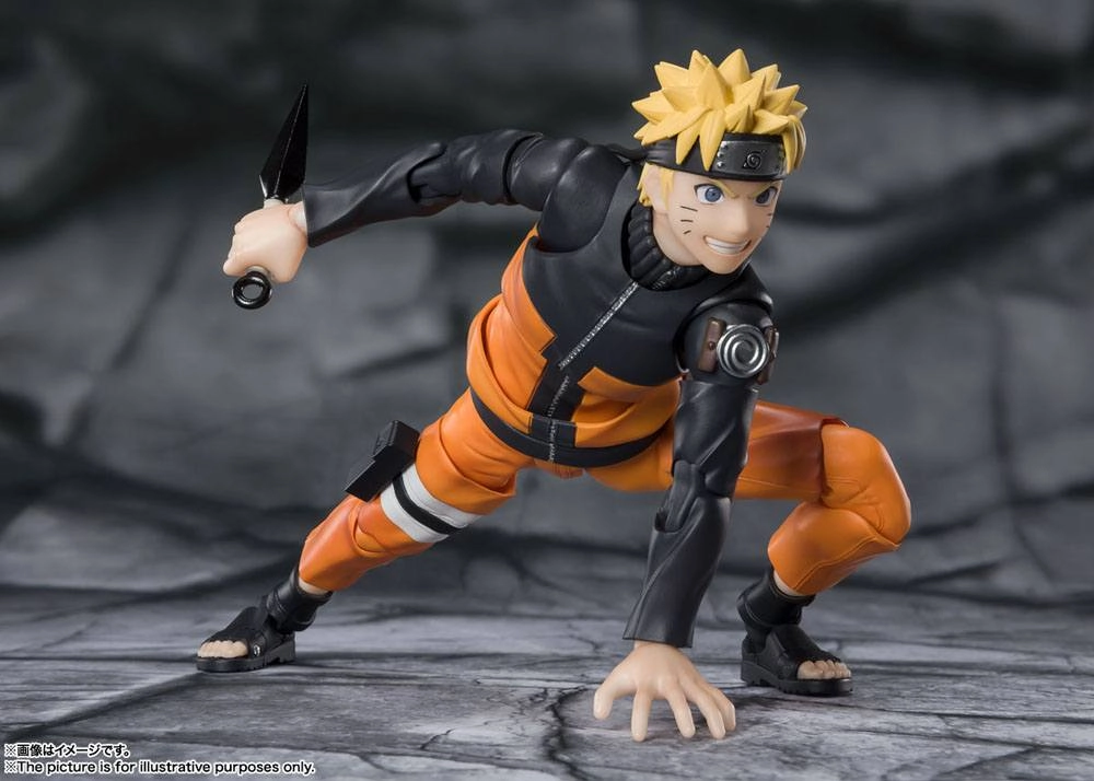 Naruto Shippuden S.H. Figuarts Actionfigur Naruto Uzumaki -The Jinchuuriki entrusted with Hope- 14 cm