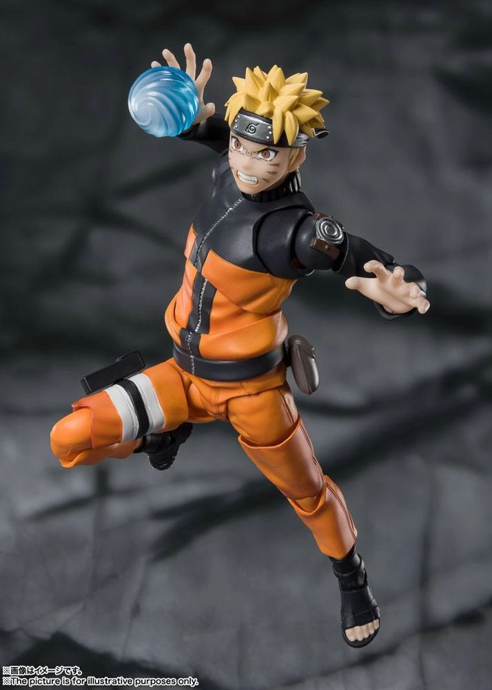 Naruto Shippuden S.H. Figuarts Action Figure Naruto Uzumaki -The Jinchuuriki entrusted with Hope- 14 cm