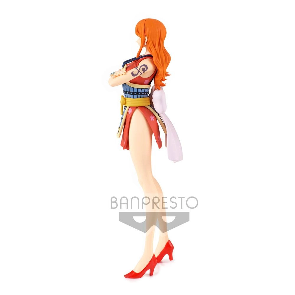 One Piece Glitter & Glamours PVC Statue Nami Wanokuni Style II Ver. A 25 cm