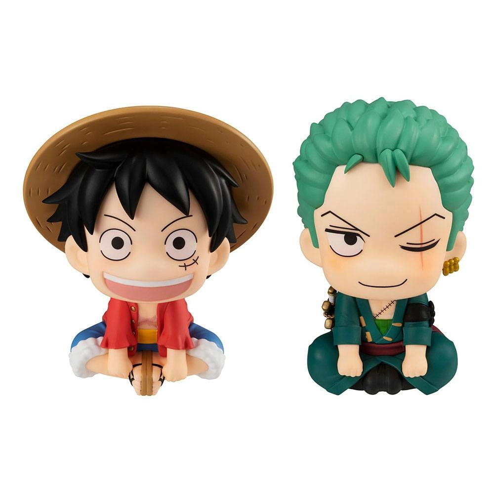 One Piece Look Up PVC Statues Luffy & Zoro Limited Ver. 11 cm