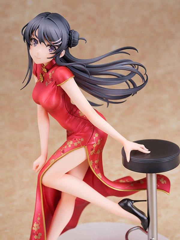 Rascal Does Not Dream of Bunny Girl Senpai Statue 1/7 Mai Sakurajima Chinese Dress Ver. 22 cm